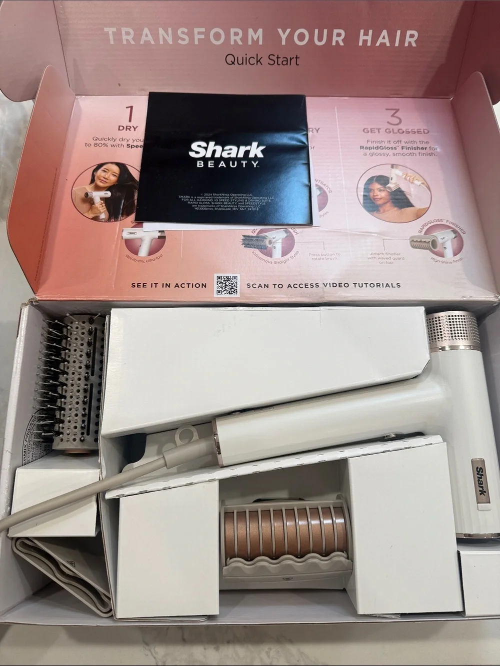 Shark SpeedStyle RapidGloss Finisher and High-Velocity Dryer
